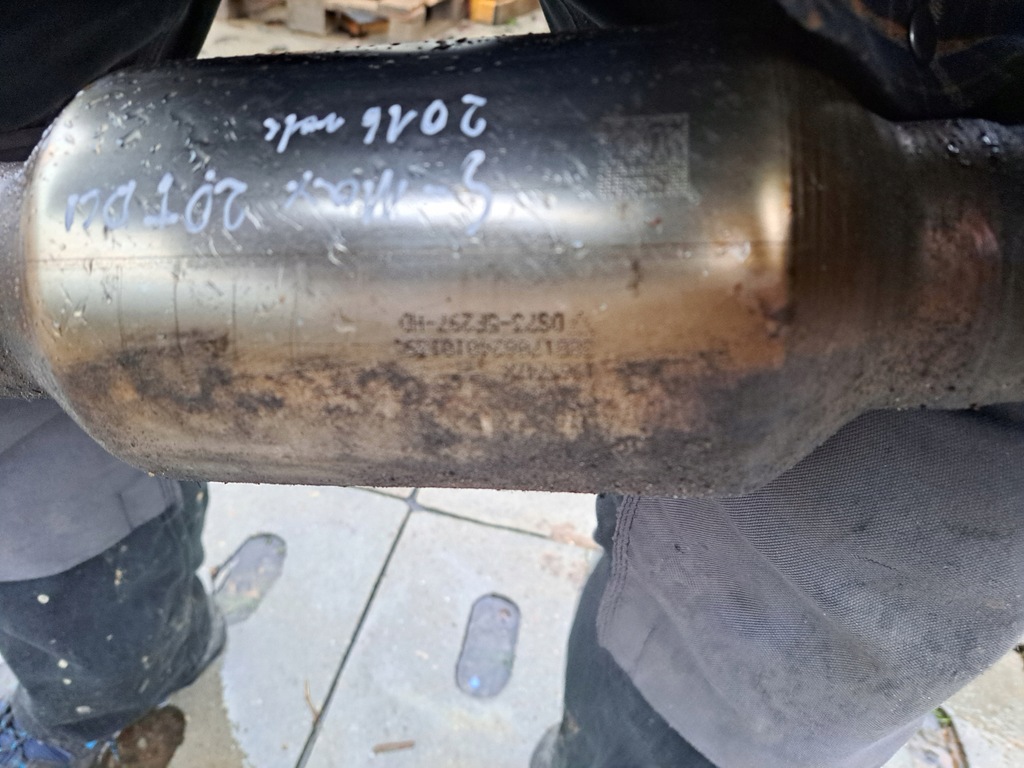 фото №6, Ford s-max mk2 galaxy mk4 2.0 tdci гаситель выхлоп