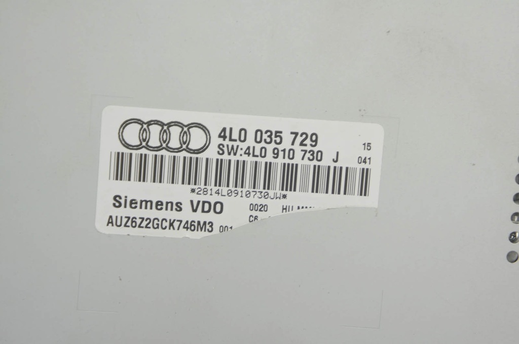фото №7, Gk215 audi q7 4l чейнджер дисків cd 4l0035729