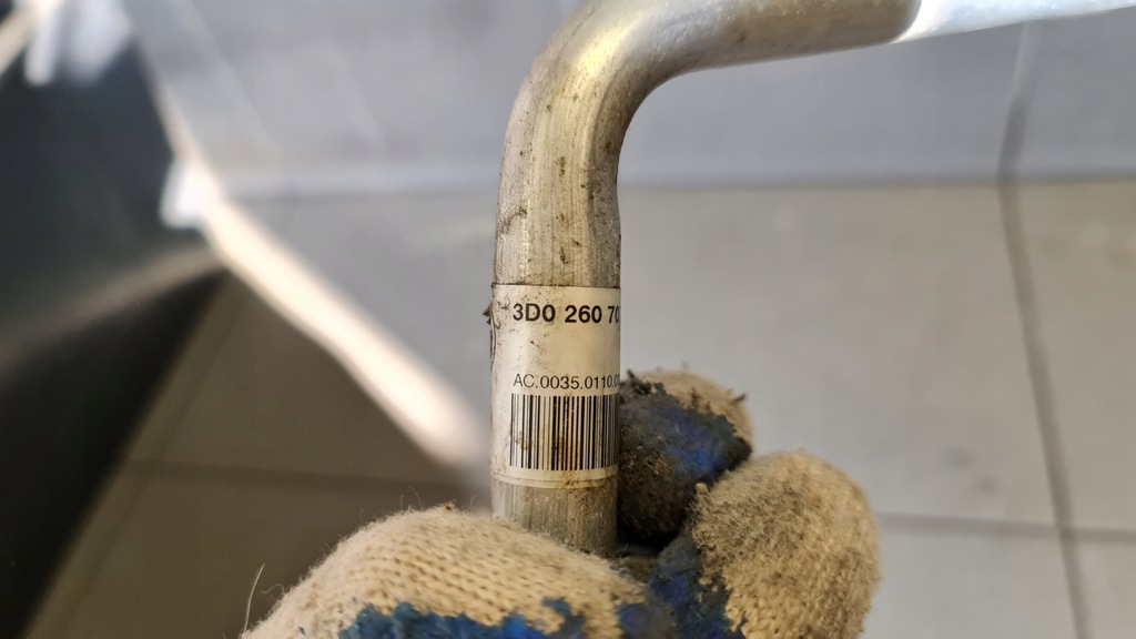 фото №6, Шланг кондиціонера vw phaeton 3d0260707a0