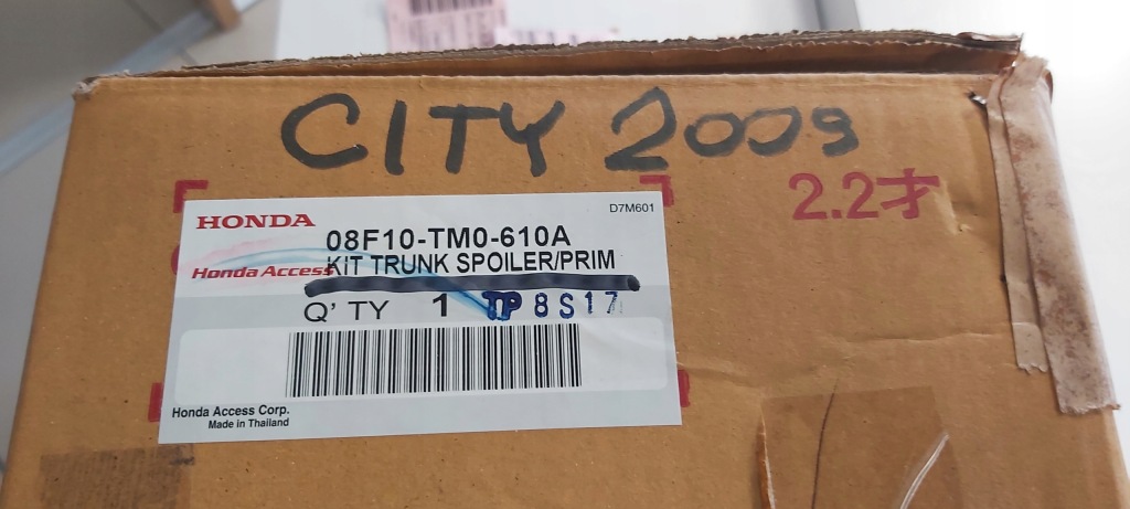 фото №4, Honda city ii спойлер крышки багажника