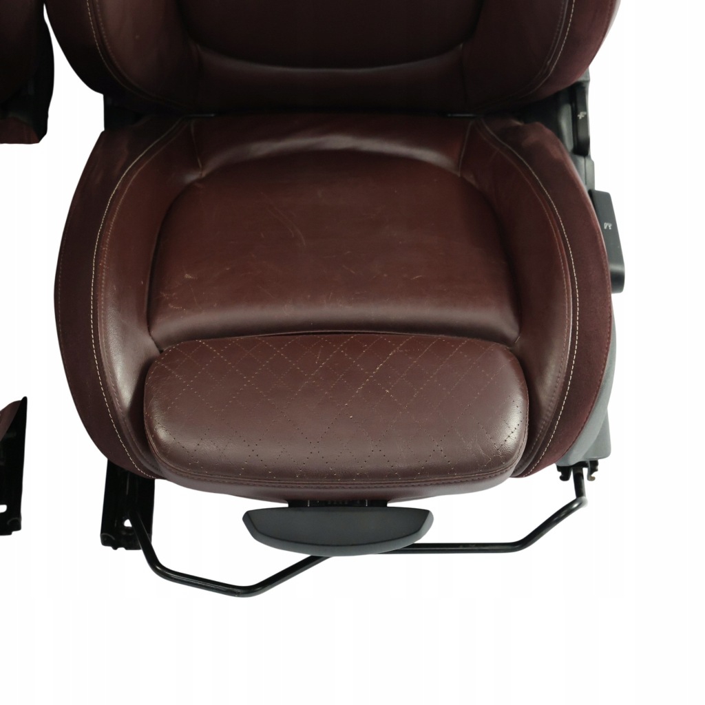 Купить Mini clubman f54 комплект сидений sport перед задний  с подогревом бордовые кожа