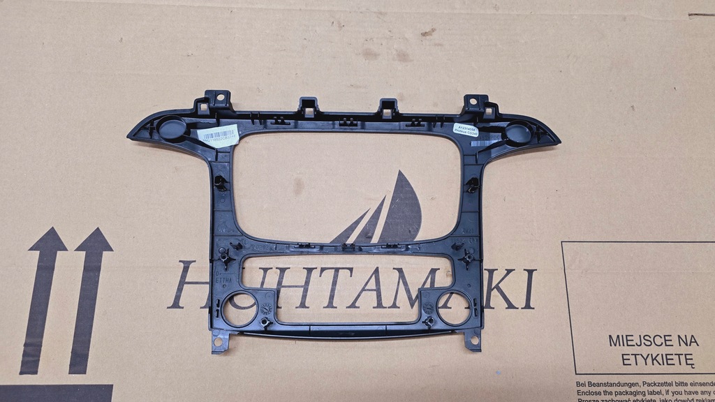 фото №11, Ford s-max mk1 lift galaxy mk3 2006 - 2015 r рамка радіо czarna piano black