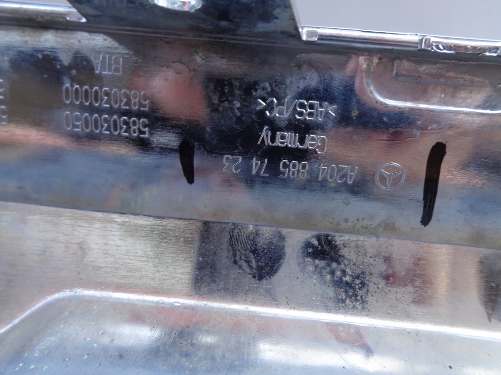 Хром бампера задний mercedes glk w204 12- lift Киев