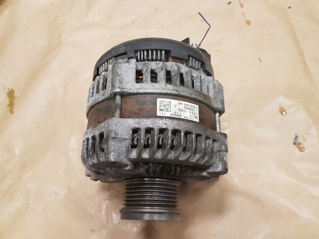 фото №1, Porsche macan s 3.0 ctm генератор 7pp903016c