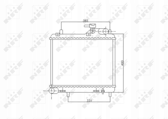 фото №2, Радиатор wody nrf 53745