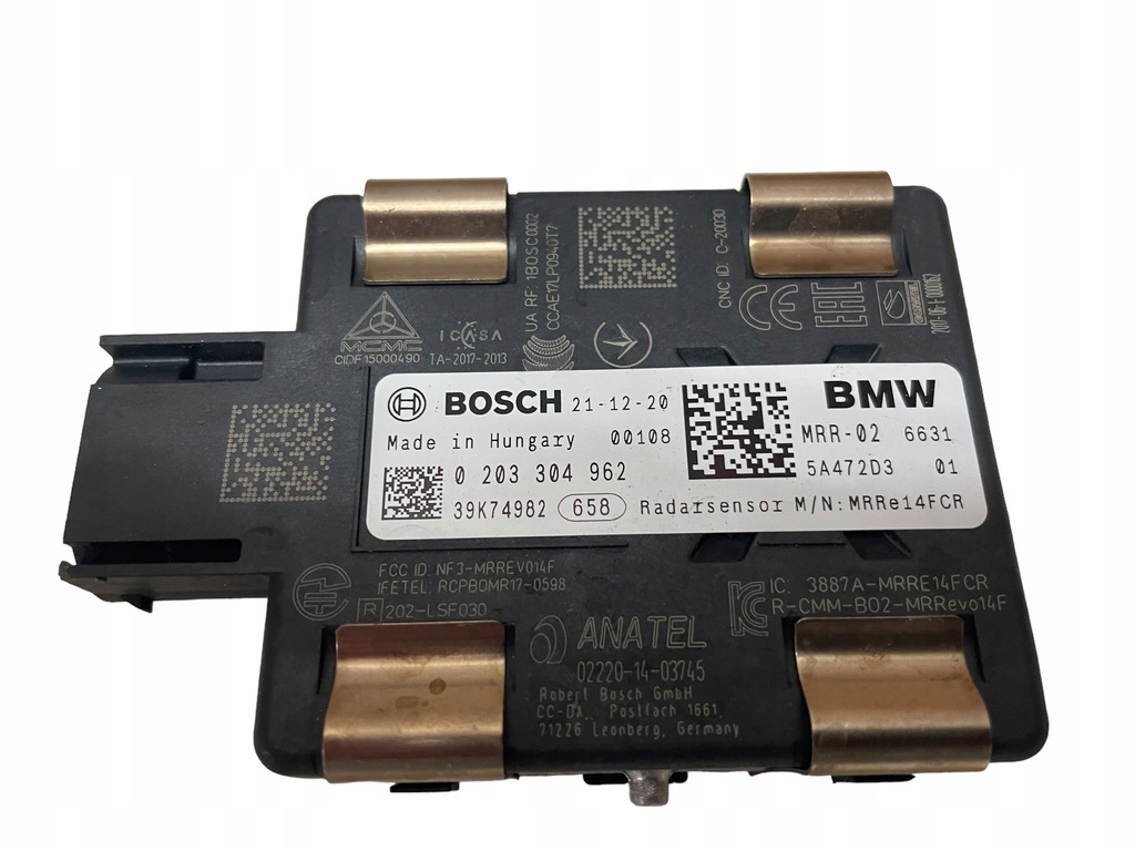фото №13, Радар датчик mrr + каркас комплект bmw i4 g26 2021r