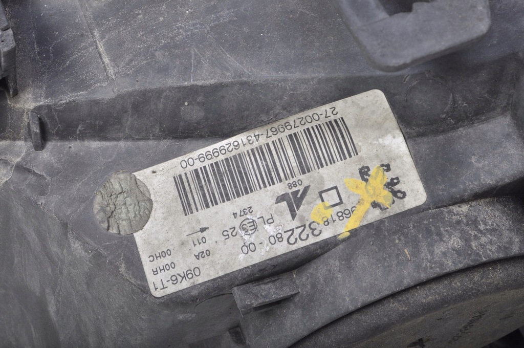 фото №7, Peugeot 307 lift лампа права передня правий перед