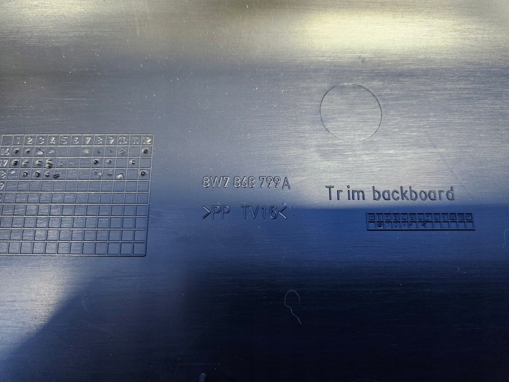 фото №8, Защита багажника audi a5 8w cabrio 8w7868799a