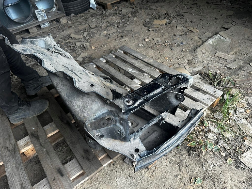 фото №2, Mercedes sl r129 чверть лонжерон панель фари права передня перед