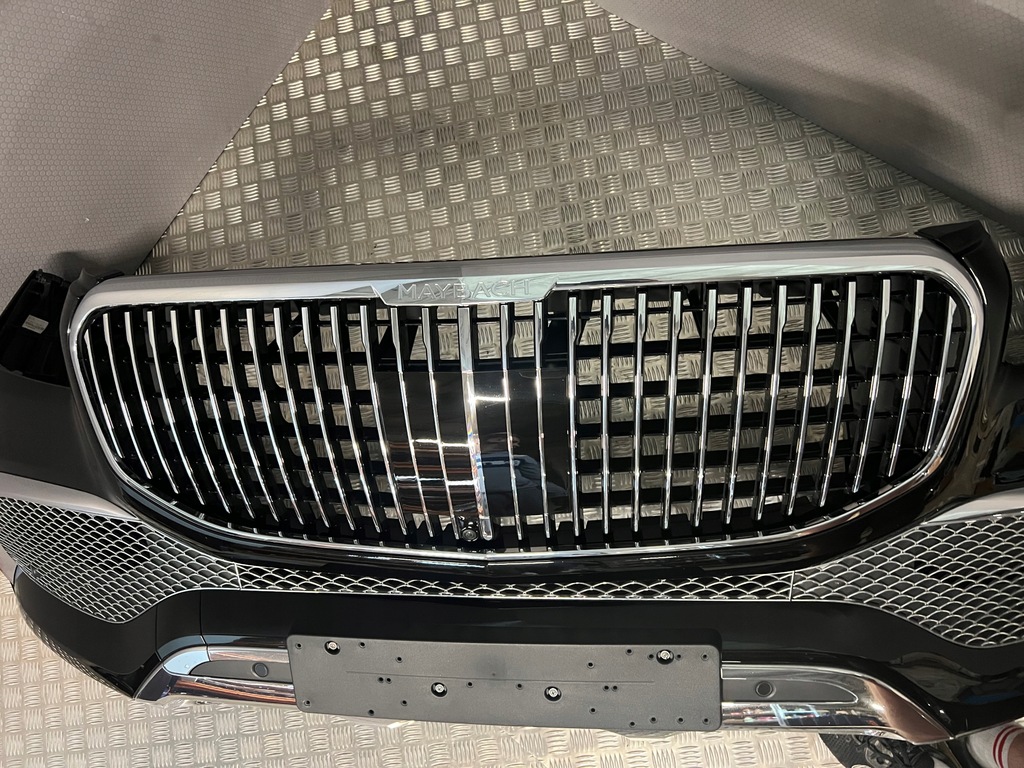 фото №13, Оригинальный kompletny бампер перед решётка радиатора mercedes gls x167 2019- maybach