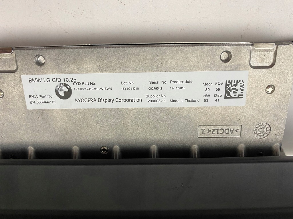 фото №7, Bmw 7 g11 g12 екран дисплей монітор 6839442