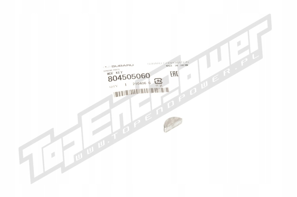 фото №1, Шпонка вала oem subaru impreza forester legacy