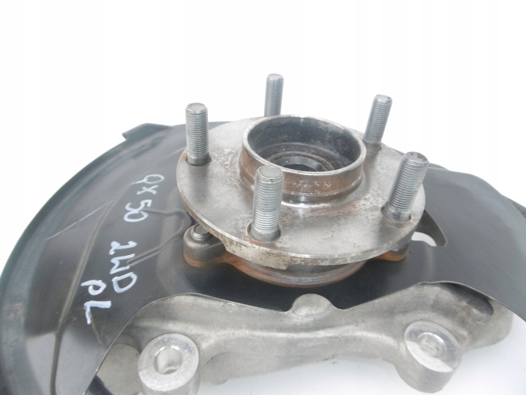 фото №6, Поворотний кулак ступиця лівий перед 2wd infiniti qx50