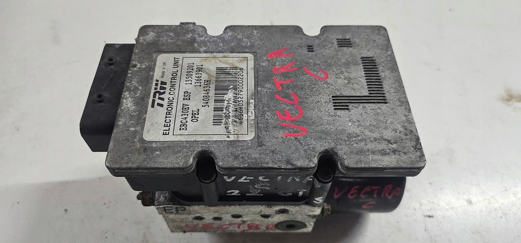 фото №16, Opel vectra c насос гальмівна abs блок керування 09191497 13663901 54084636h