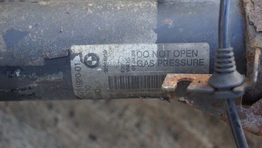 фото №8, Поворотний кулак підвіска лівий перед bmw x5 e70 3.0d