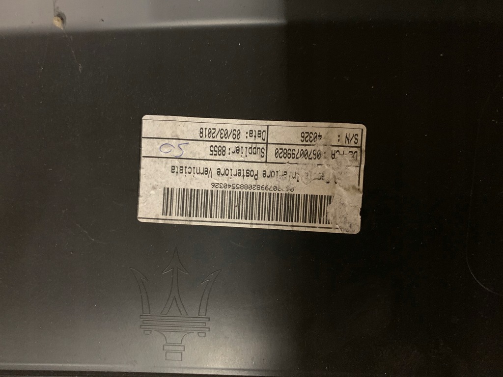 фото №7, Новый org бампер задняя maserati levante 6701481520