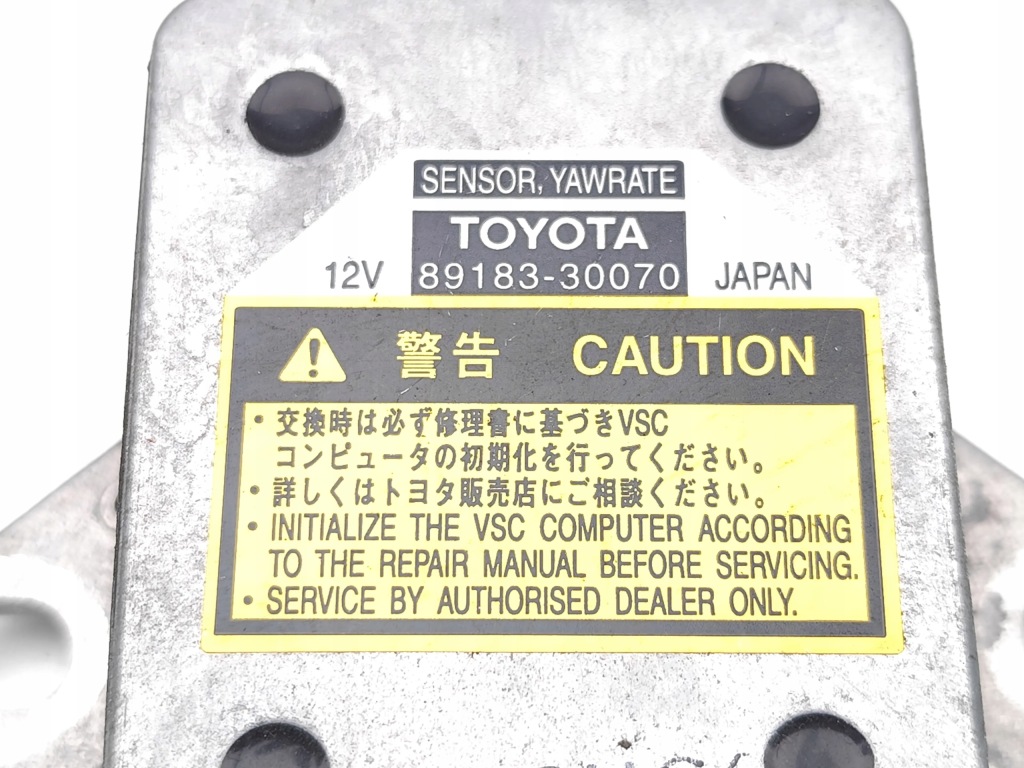 Lexus gs датчик ускорения esp 300 бензин 183kw 249 hp 89183-30070 с Разборки