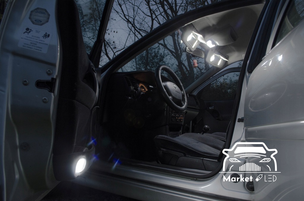 фото №15, Hyundai santa fe 3 - набір освітлення салону led! vip