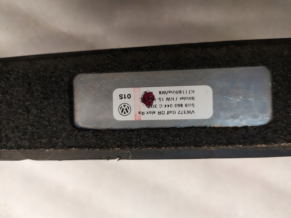 фото №12, Рейлинг крышный правый vw golf vii variant kombi