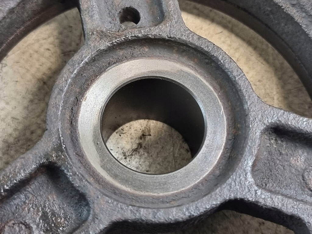 фото №9, Шків колінчастого вала оригінальний номер 3m6g-a l323 mazda 6 gg 2.0 16v 104kw 04r