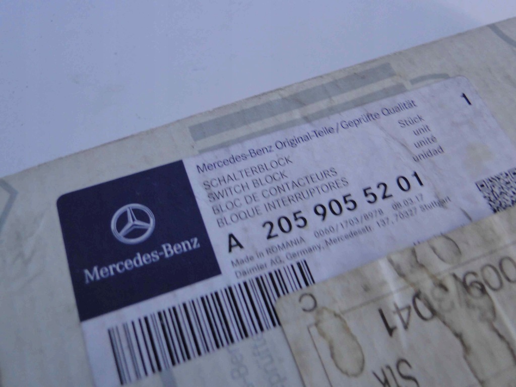 фото №7, Mercedes glc 253 перемикачі радіо navi аварійна