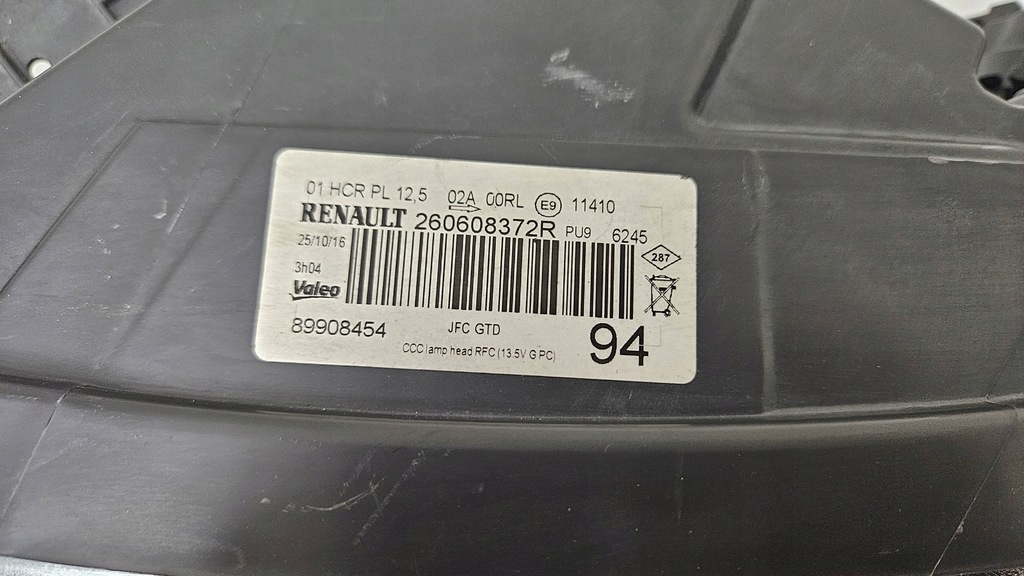 фото №11, Лампа перед передня ліва renault espace v 5 full led 260608372r