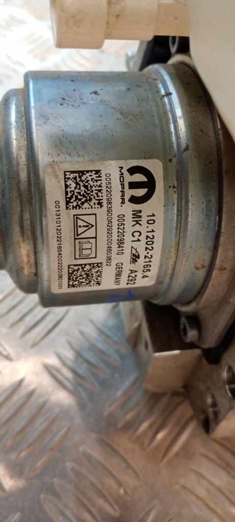 фото №4, Усилитель тормозов насос тормозная jeep renegade 10.1202-2165.4