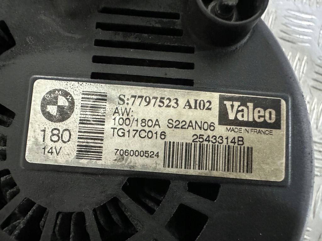 Bmw 7 e65 4.4d генератор 7797523 с Разборки