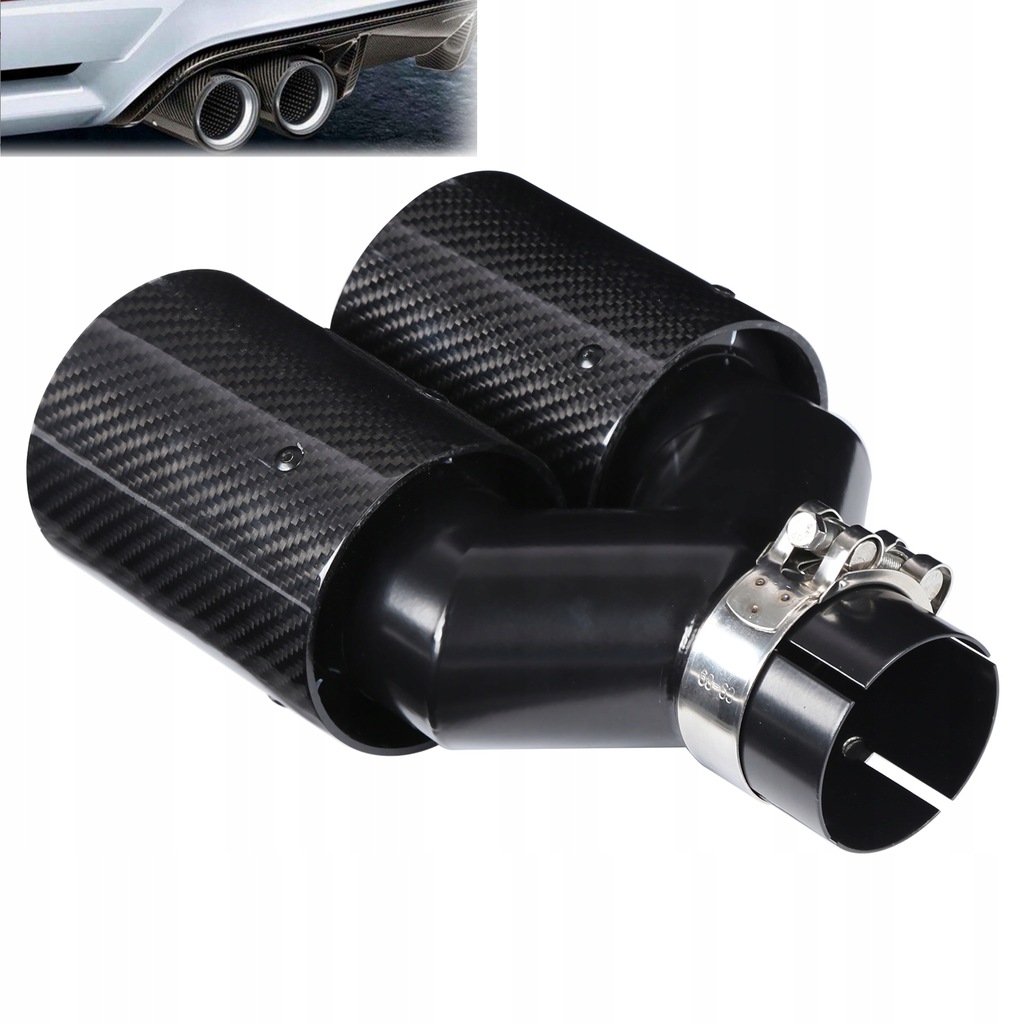 фото №12, Y форма 63/93mm труба вихлопна 1in2out