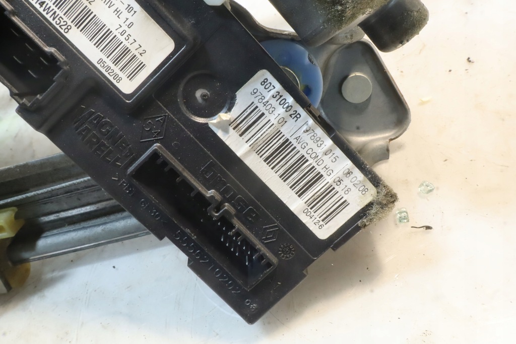 фото №9, Механизм окон левый перед renault laguna iii 807310002r