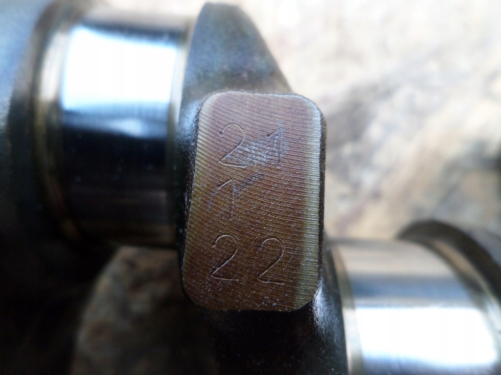 фото №7, Wał коленчатый toyota yaris 1nr 1.33 3 iii auris 2 ii