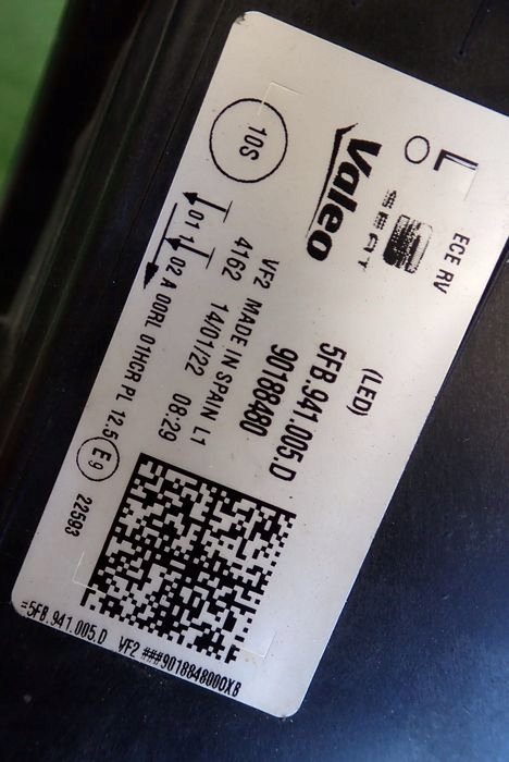 фото №11, Seat leon iv full led фара левый лампа левая 5fb941005d