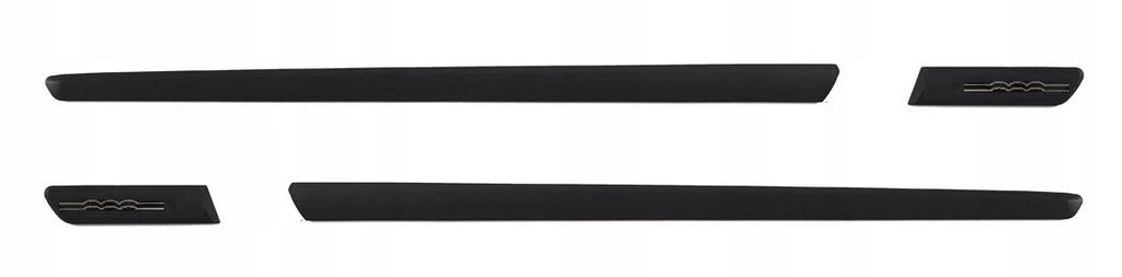 фото №1, Fiat 500 2007-2014 хетчбек накладки бічний двері