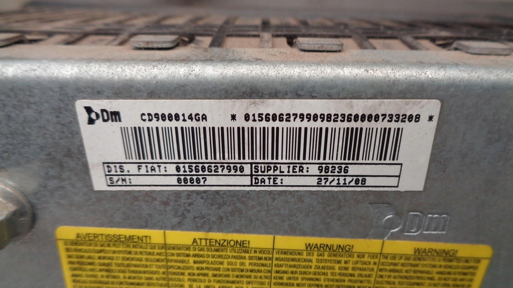 фото №14, Приборная панель консоль подушки безопасности ремни alfa romeo 159 lift