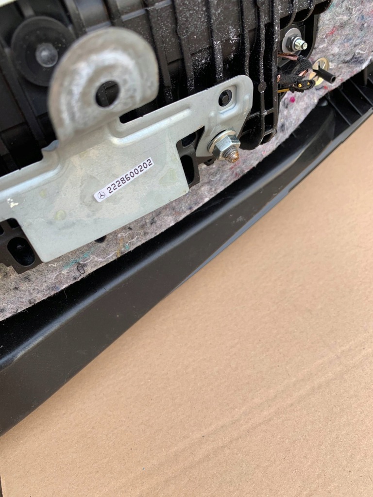 фото №7, Mercedes-benz s w222 2017 приборная панель приборная консоль подушка безопасности оригинал ładna