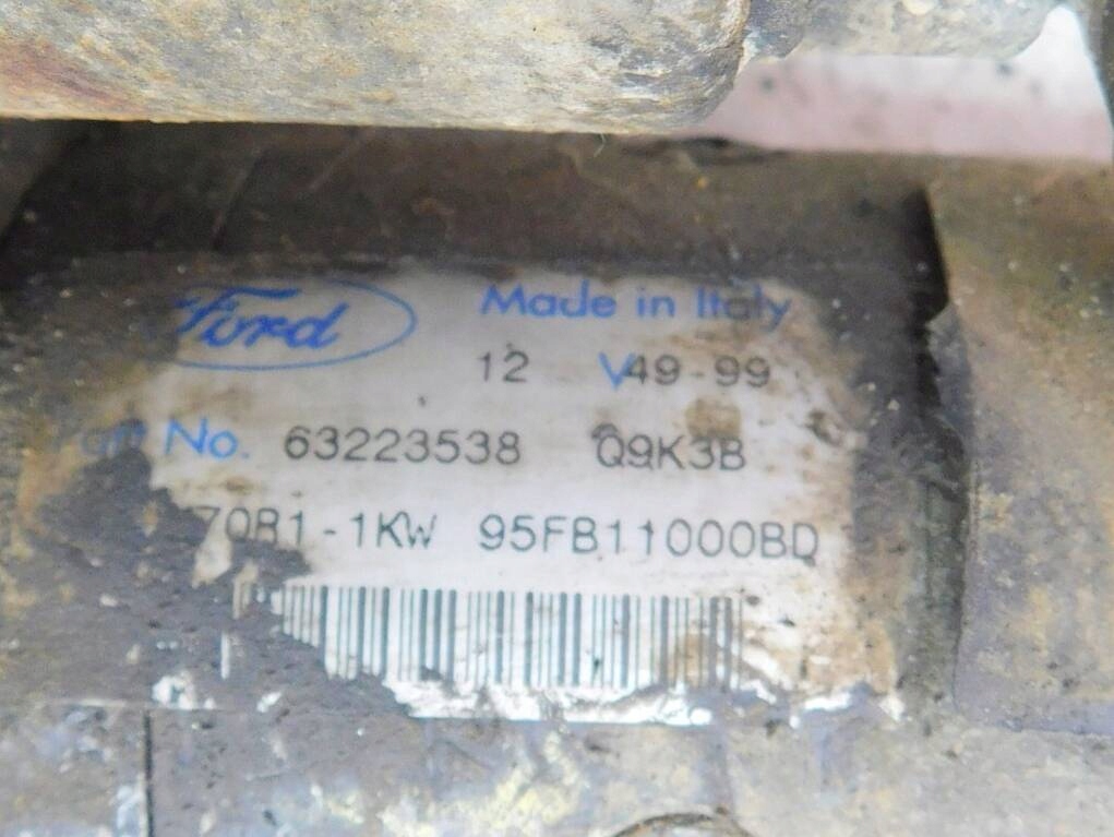 фото №5, Ford ka 1.3 2000r стартер 95fb11000bd