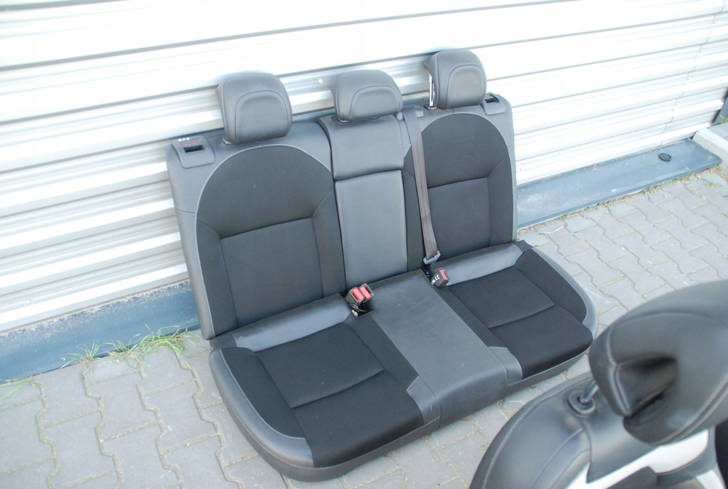 фото №9, Citroen ds4 2011-2015 сидіння сидіння заднє сидіння напівшкіра