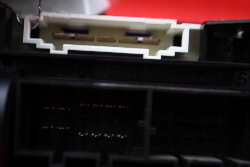 фото №7, Панель управление обдув vw polo 4 iv 9n lift 05-09