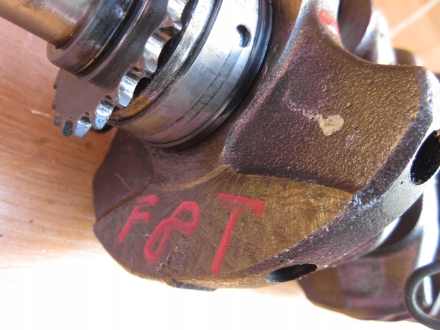 Двигун 1.9 dci dti renault scenic megane clio f8t wał колінчастий вкладиші в Україні