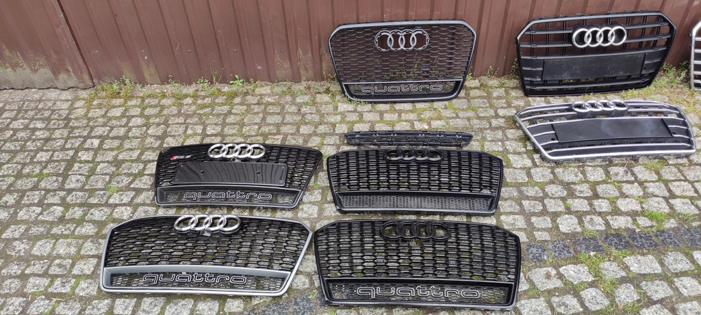 фото №10, Audi q5 sq5 80a fy решётка радиатора решётка радиатора ew s7 4g8 rs6 rs7 s8 d4
