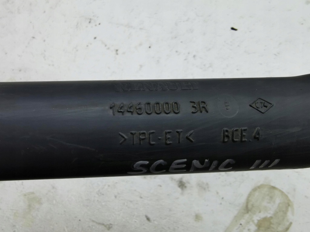 фото №2, Труба шланг повітря renault scenic iii 1.4 tce