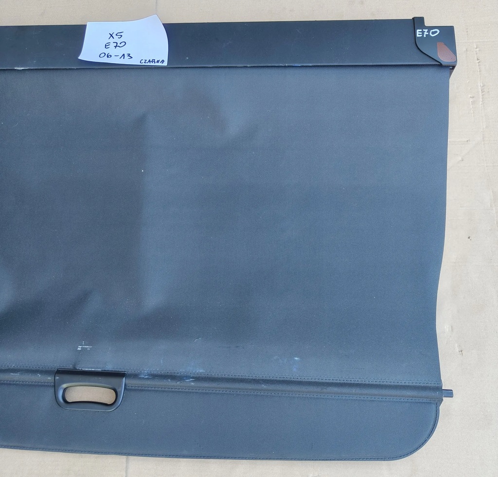 фото №8, Bmw x5 e70 06-13 шторка багажника czarna