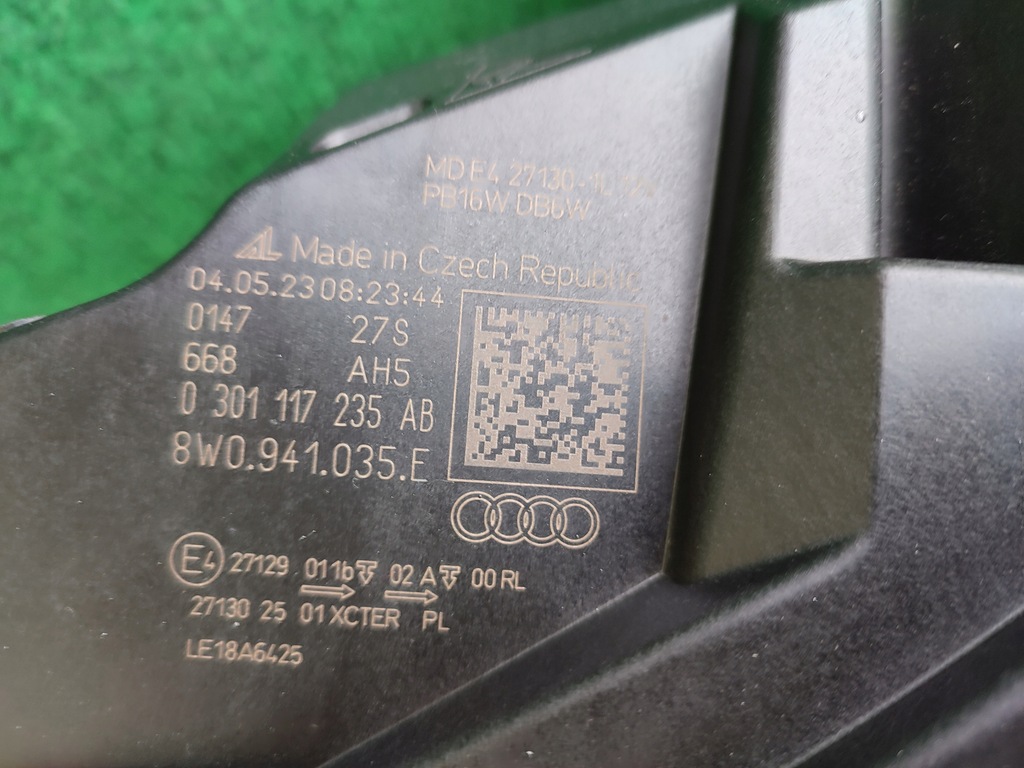 фото №12, Лампа лампи audi a4 b9 8w0.941.035.e. matrix повний ліва+ права оригінальний номер