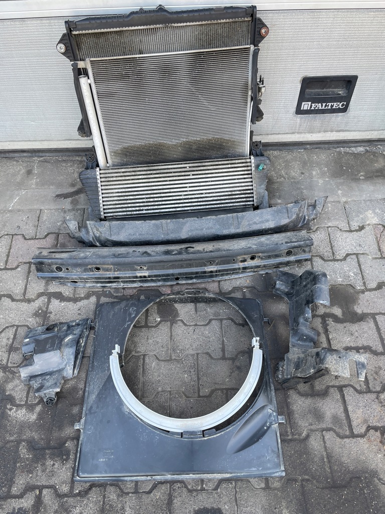 фото №1, Ford ranger iv 3.2 pas передний радиатор балка