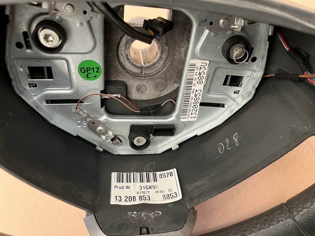 фото №7, Повітропровід opel vectra c signum lift 2005-2008 подушка безпеки 13208853 13203886