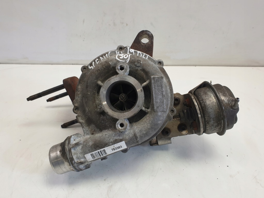 фото №1, Renault scenic iii 1.9 dci турбонагнетатель turbo