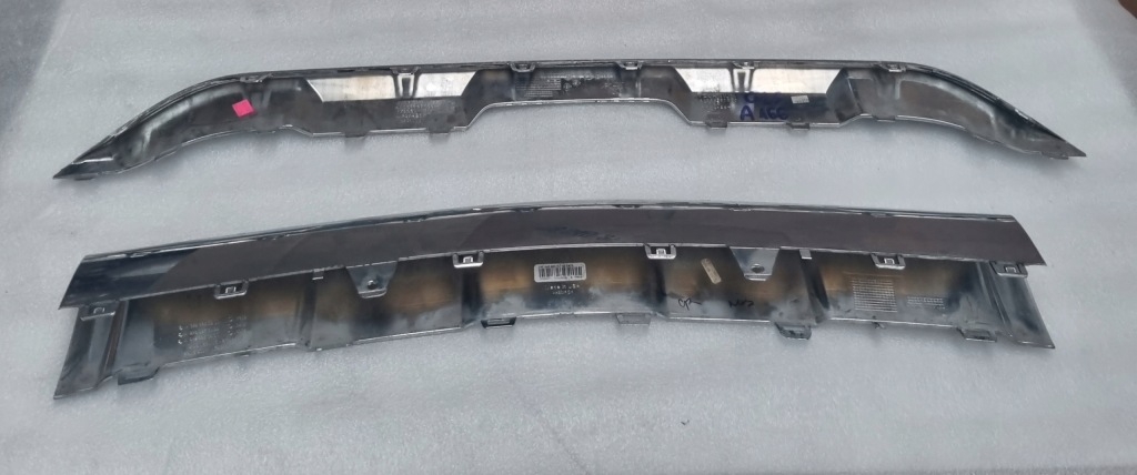 Накладка бампер хром задній mercedes gle ml a1668857600 в Україні