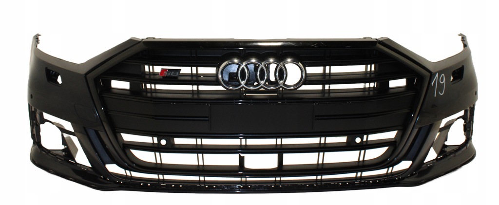 фото №1, Audi s8 d5 бампер перед решётка радиатора pod радар