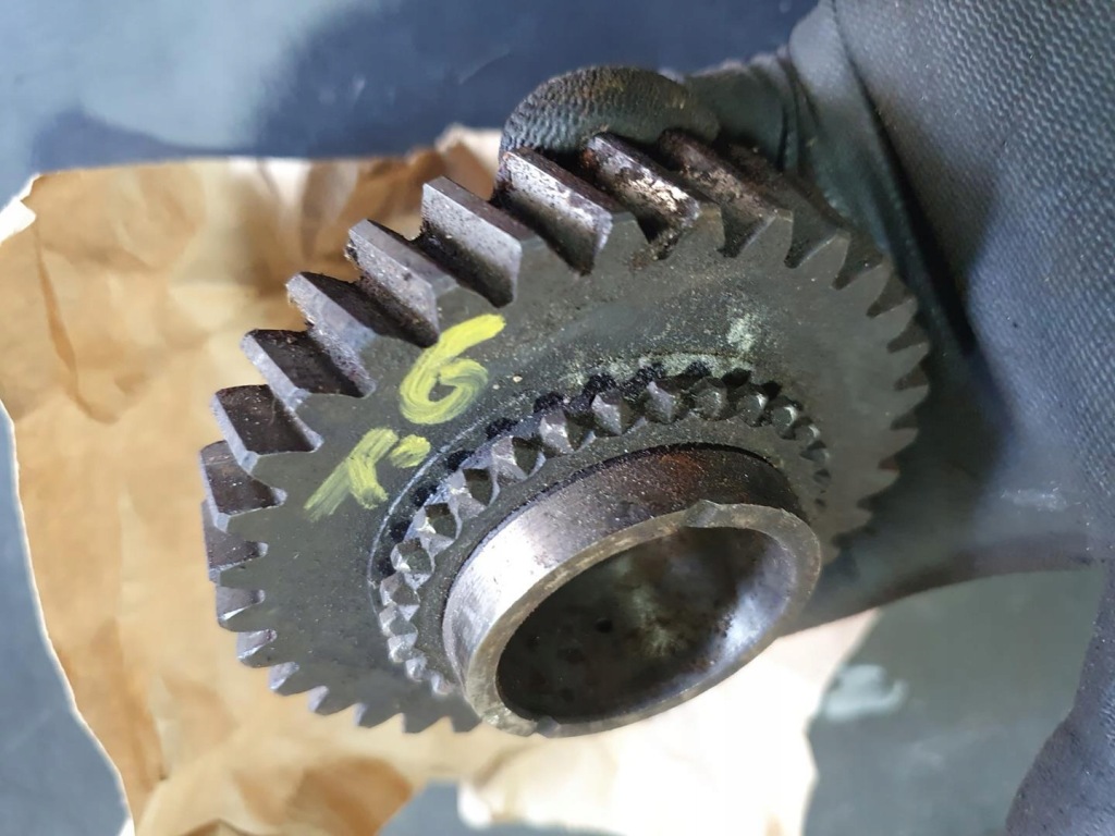 фото №7, Колесо зубчасте коробки оригінал prl nowe міцні żuk nysa warszawa gaz fiat