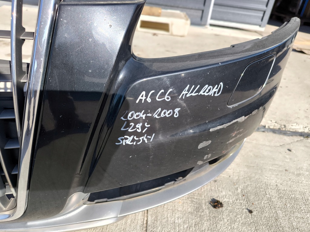 фото №16, Бампер перед audi a6 c6 allroad омивачі kompletny 2004-2008 lz9y kompletny